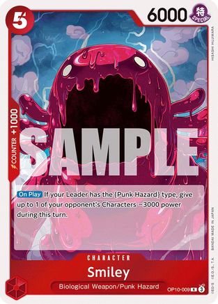 Smiley (OP10-009) [Royal Blood] Foil One Piece Single Bandai
