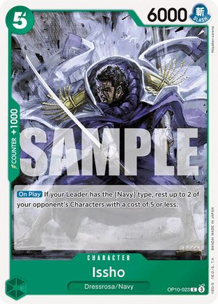 Issho (OP10-023) [Royal Blood] One Piece Single Bandai