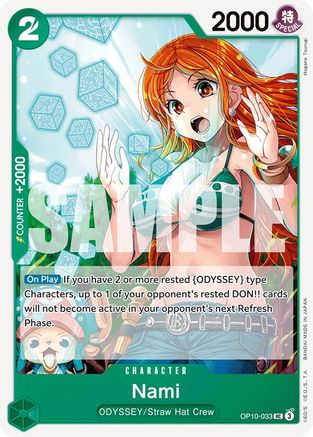Nami (033) (OP10-033) [Royal Blood] One Piece Single Bandai