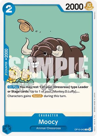 Moocy (OP10-043) [Royal Blood] One Piece Single Bandai
