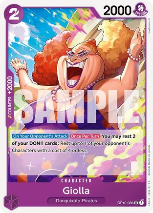 Giolla (OP10-066) [Royal Blood] One Piece Single Bandai