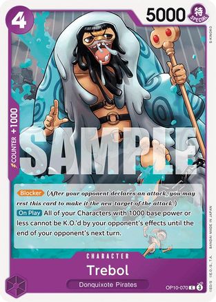 Trebol (OP10-070) [Royal Blood] One Piece Single Bandai