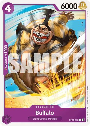 Buffalo (OP10-073) [Royal Blood] One Piece Single Bandai