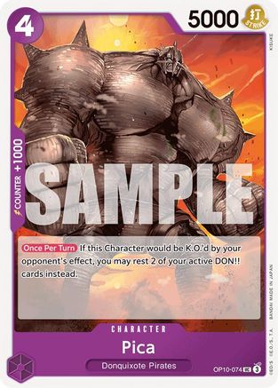 Pica (OP10-074) [Royal Blood] One Piece Single Bandai