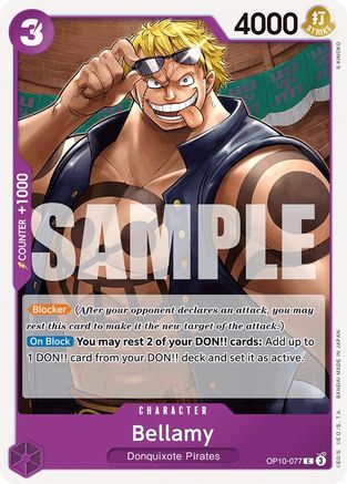 Bellamy (OP10-077) [Royal Blood] One Piece Single Bandai