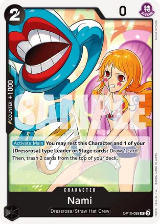 Nami (088) (OP10-088) [Royal Blood] One Piece Single Bandai
