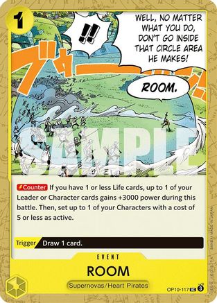 ROOM (OP10-117) [Royal Blood] One Piece Single Bandai