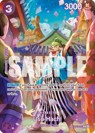 Uso-Hachi (SP) (ST18-001) [Royal Blood] Foil One Piece Single Bandai