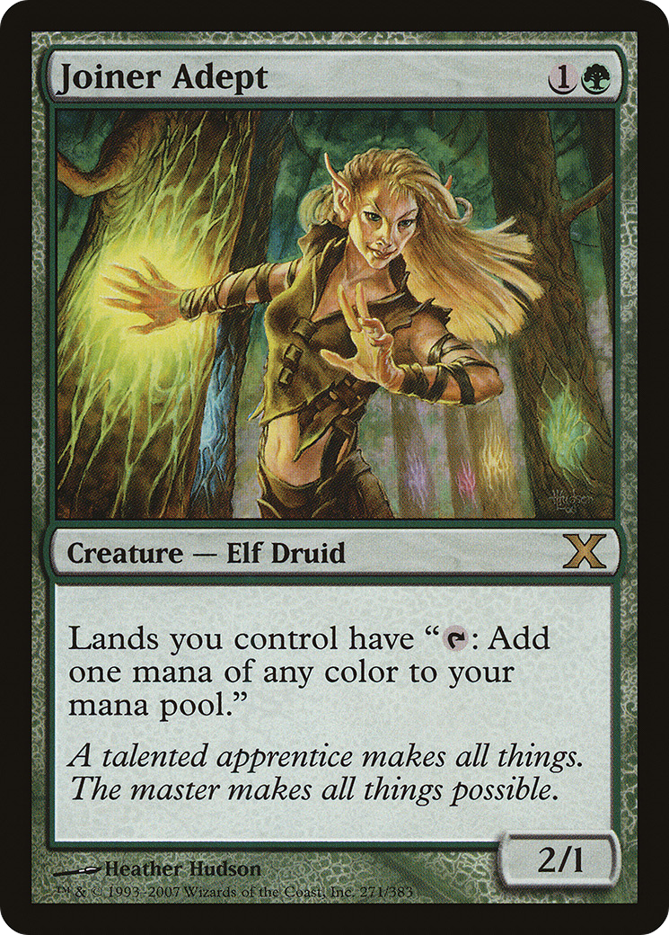 Joiner Adept (10E-271) [Tenth Edition] Foil MTG Single Wizards of the Coast