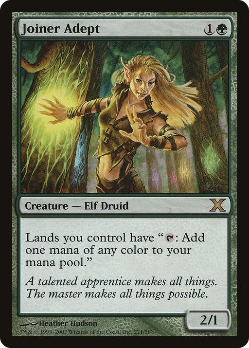 Joiner Adept (10E-271) [Tenth Edition] Foil MTG Single Wizards of the Coast