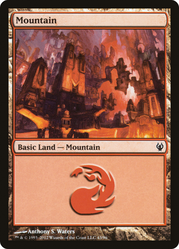 Mountain (DDJ-043) [Misc] Duel Decks: Izzet vs. Golgari MTG Single Wizards of the Coast