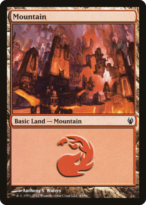 Mountain (DDJ-043) [Misc] Duel Decks: Izzet vs. Golgari MTG Single Wizards of the Coast