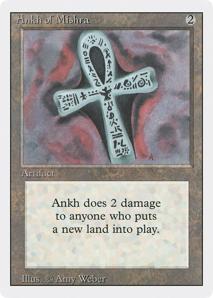 Ankh of Mishra (3ED-) [Revised Edition] MTG Single Wizards of the Coast