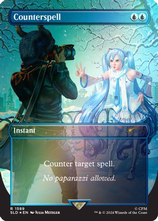 Counterspell (1589) (Rainbow Foil) (SLD-1589) [Secret Lair Drop Series] Foil