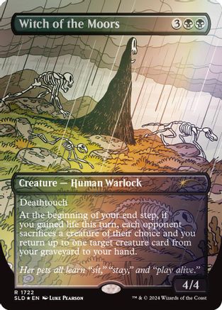 Witch of the Moors (Rainbow Foil) (SLD-1722) [Secret Lair] Drop Series Foil MTG Single Wizards of the Coast