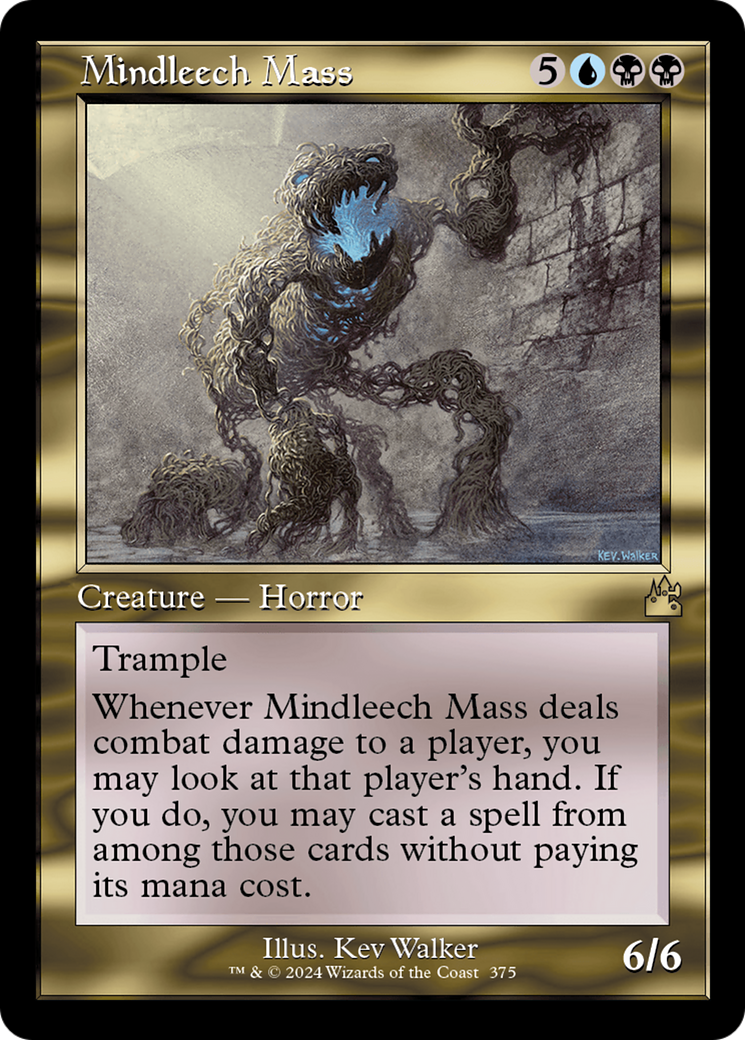 Mindleech Mass (RVR-375) [Ravnica Remastered] MTG Single Wizards of the Coast
