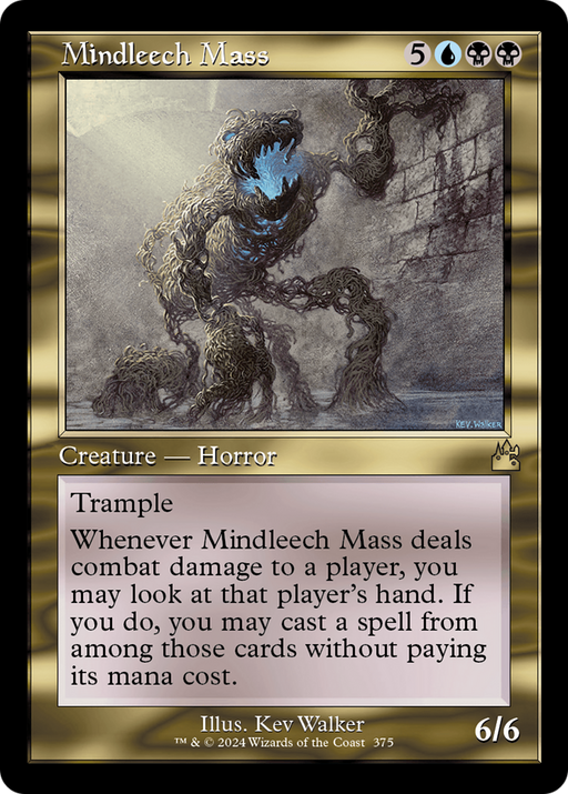 Mindleech Mass (RVR-375) [Ravnica Remastered] MTG Single Wizards of the Coast