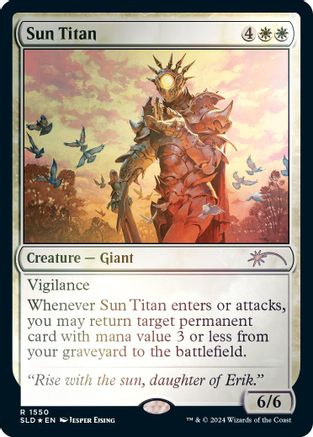 Sun Titan (Rainbow Foil) (SLD-1550) [Secret Lair Drop Series] Foil
