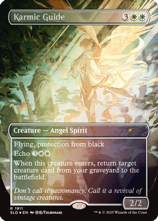 Karmic Guide (1911) (Rainbow Foil) (SLD-1911) [Secret Lair Drop Series] Foil
