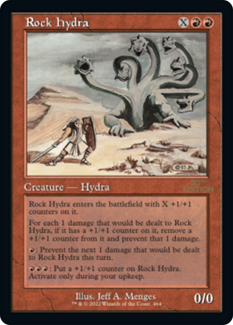 Rock Hydra (30A-464) [30th Anniversary Edition] MTG Single Wizards of the Coast