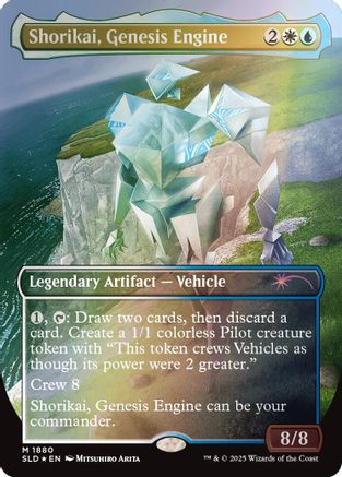 Shorikai, Genesis Engine (Rainbow Foil) (SLD-1880) [Secret Lair Drop Series]