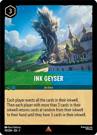 Ink Geyser (119/204) [Archazias Island] Lorcana Single Disney