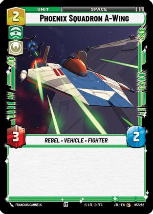 Phoenix Squadron A-Wing (095/262) [Jump to Lightspeed] Star Wars: Unlimited Single Disney