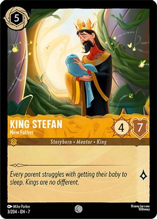 King Stefan - New Father (3/204) [Archazias Island] Lorcana Single Disney
