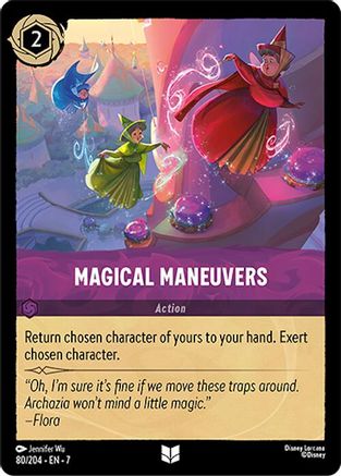 Magical Maneuvers (80/204) [Archazias Island] Cold Foil Lorcana Single Disney