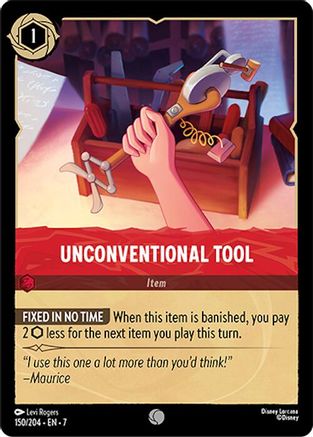 Unconventional Tool (150/204) [Archazias Island] Cold Foil Lorcana Single Disney