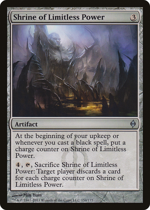 Shrine of Limitless Power (NPH-154) [New Phyrexia] Foil MTG Single Wizards of the Coast