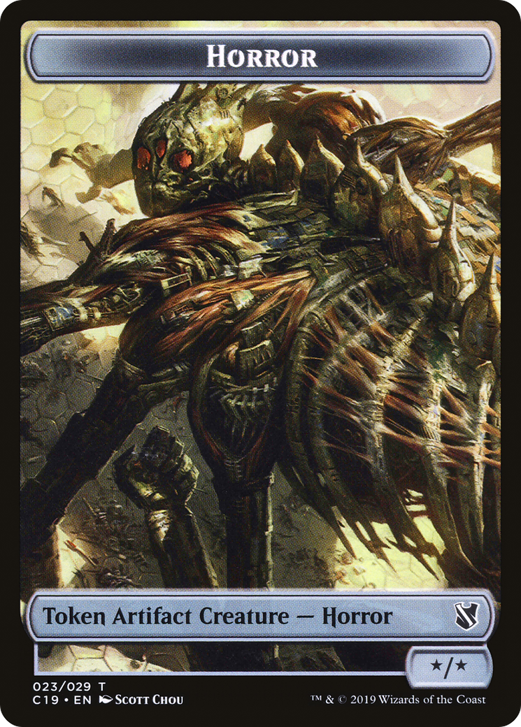 Horror (TC19-023) [Tokens] Commander 2019 Tokens MTG Single Wizards of the Coast