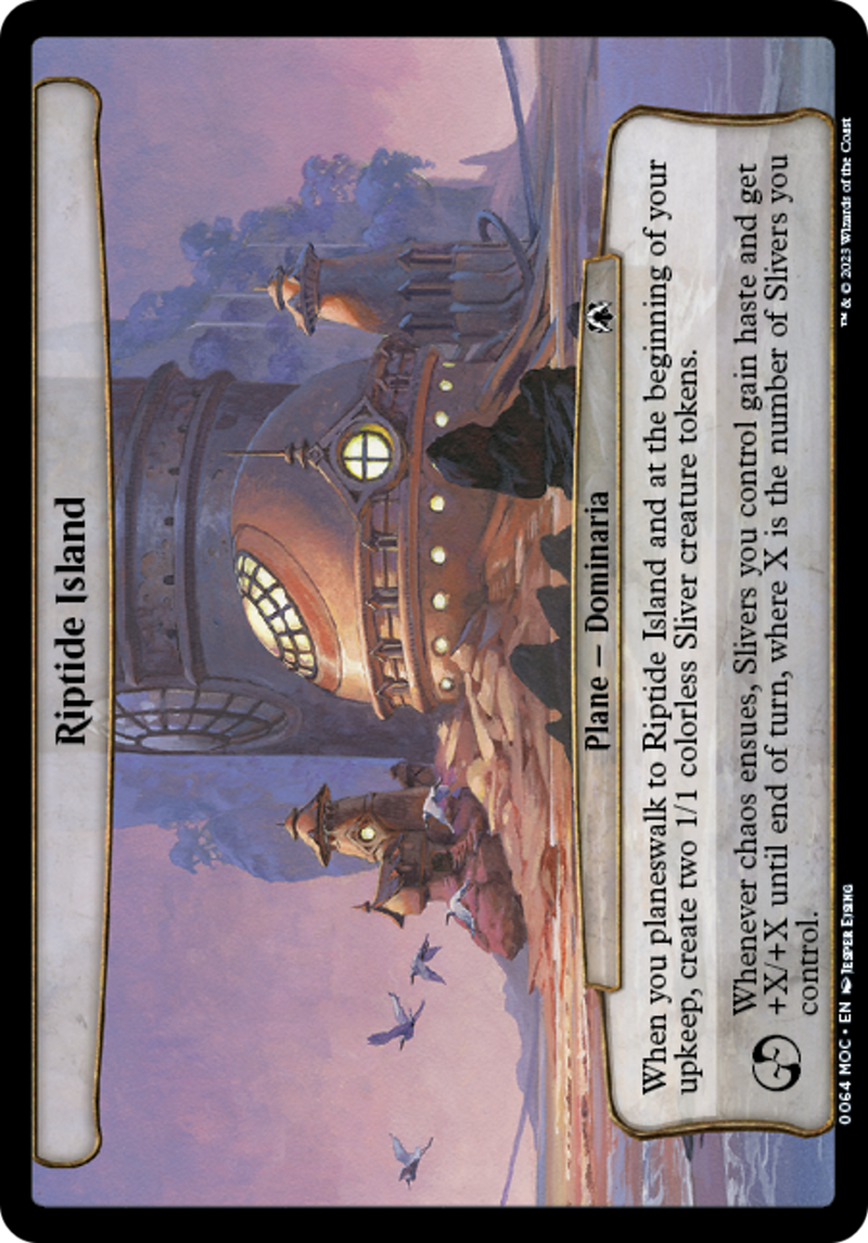Riptide Island (MOC-064) [March of the Machine Commander] MTG Single Wizards of the Coast