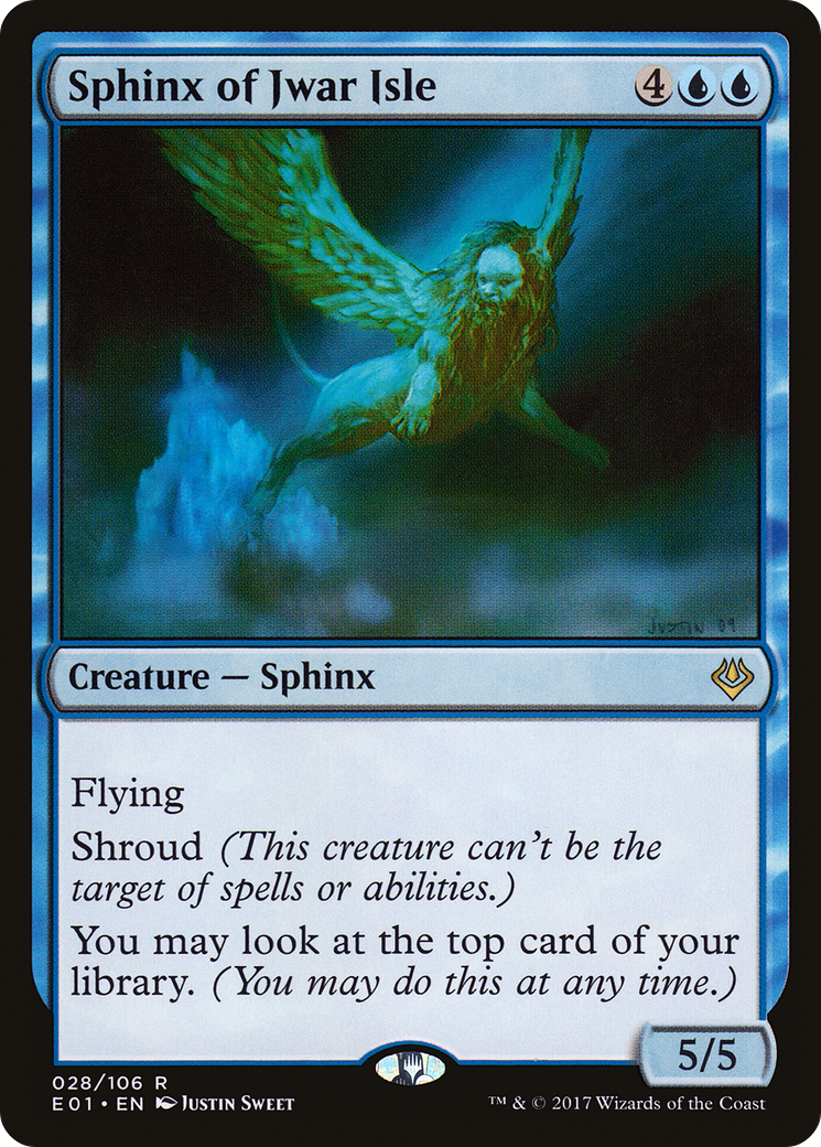 Sphinx of Jwar Isle (AC2-028) [Misc] Archenemy: Nicol Bolas MTG Single Wizards of the Coast