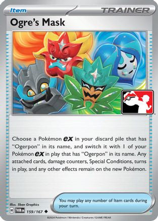 Ogre's Mask (159) Holofoil [Misc: Prize Pack Series Cards] Pokemon Single Pokémon