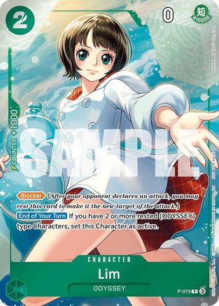 Lim (Event Pack Vol. 6) (P-079) [One Piece Promotion Cards] Foil One Piece Single Bandai