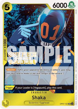 Shaka (Judge Pack Vol. 5) (OP07-101) [One Piece Promotion Cards] Foil One Piece Single Bandai