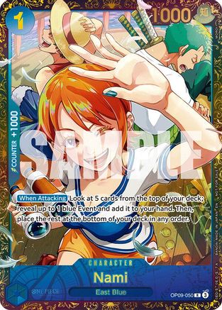 Nami (Championship 25-26 Regionals Season 1) (OP09-050) [One Piece Promotion Cards] Foil One Piece Single Bandai