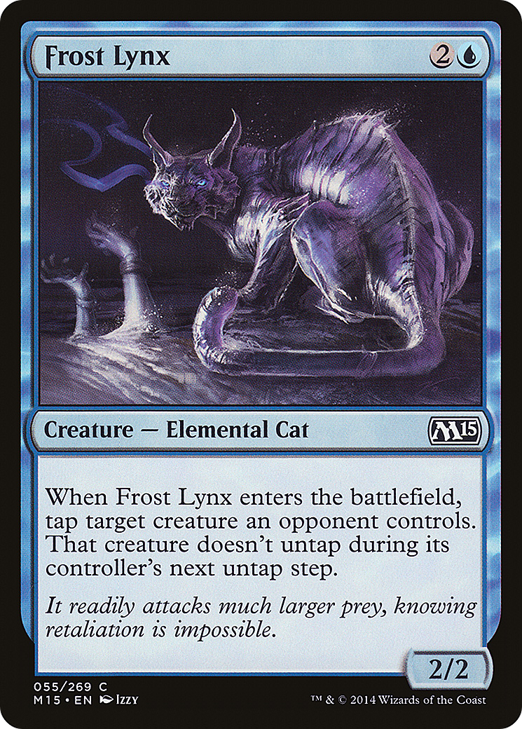 Frost Lynx (M15-055) [Magic 2015] Foil MTG Single Wizards of the Coast