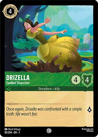 Drizella - Spoiled Stepsister (85/204) [Archazias Island] Cold Foil Lorcana Single Disney
