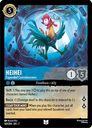 Heihei - Expanded Consciousness (163/204) [Archazias Island] Lorcana Single Disney