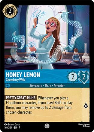 Honey Lemon - Chemistry Whiz (169/204) [Archazias Island] Cold Foil Lorcana Single Disney