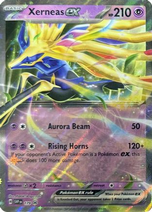 Xerneas ex - 179 (179) Holofoil [Promos: SV Promo Cards] Pokemon Single Pokémon