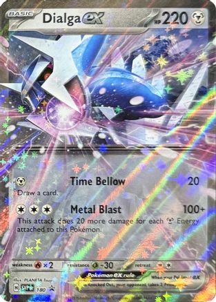 Dialga ex - 180 (180) Holofoil [Promos: SV Promo Cards] Pokemon Single Pokémon