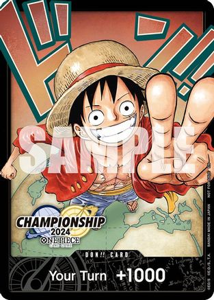 DON!! Card (Championship 2024 World Final) [One Piece Promotion Cards] One Piece Single Bandai