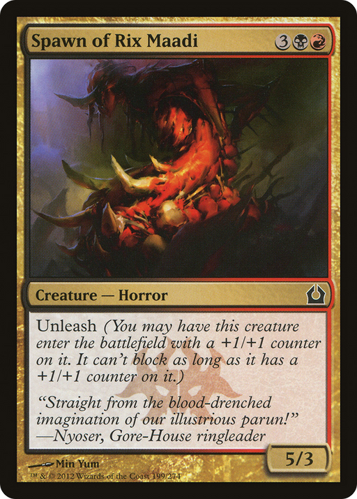 Spawn of Rix Maadi (RTR-199) [Return to Ravnica] MTG Single Wizards of the Coast