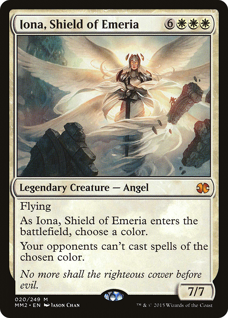 Iona, Shield of Emeria (MM2-020) [Modern Masters 2015] Foil MTG Single Modern Masters 2015