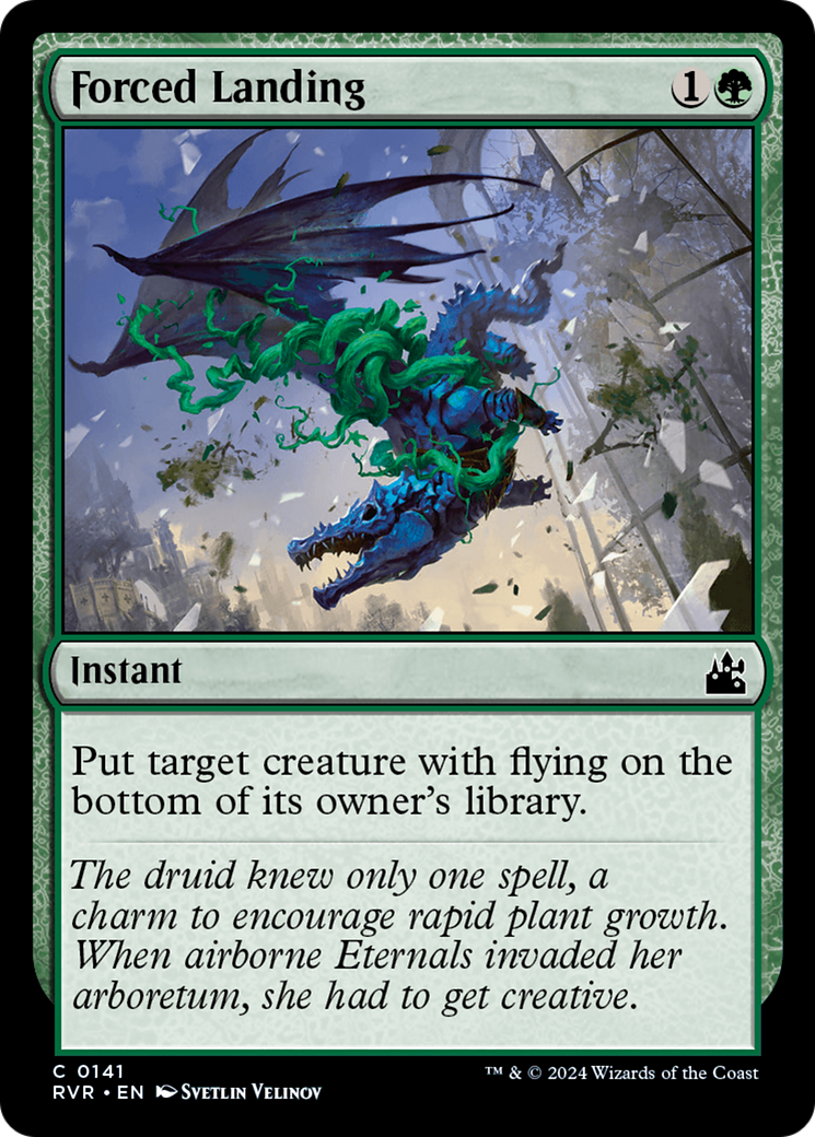 Forced Landing (RVR-141) [Ravnica Remastered] MTG Single Wizards of the Coast
