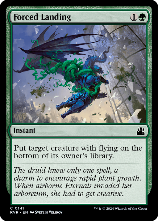 Forced Landing (RVR-141) [Ravnica Remastered] MTG Single Wizards of the Coast
