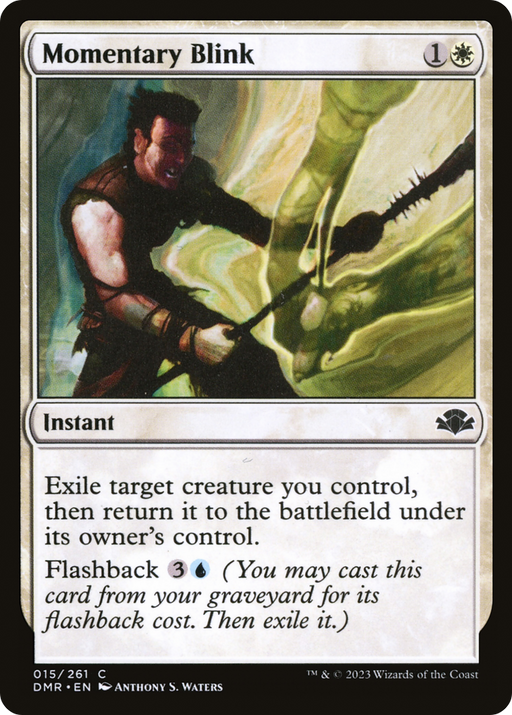 Momentary Blink (DMR-015) [Dominaria Remastered] MTG Single Wizards of the Coast
